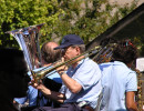 band passes by